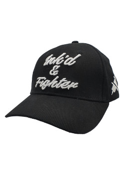 Inked & Fighter Tattoo Snapback Hat