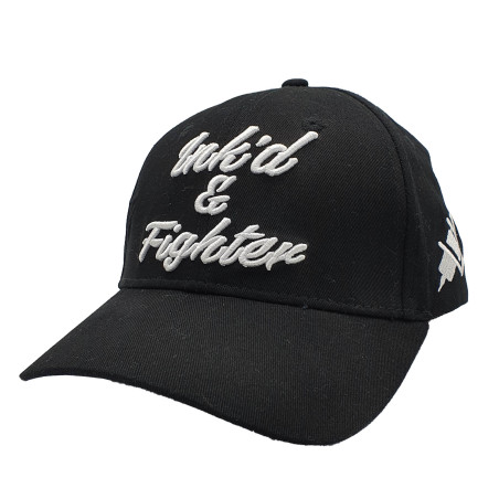 Inked & Fighter Tattoo Snapback Hat